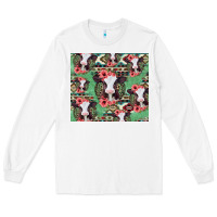 White baby cow floral aztec tumbler Long Sleeve Tee - Jasminsmagicworld