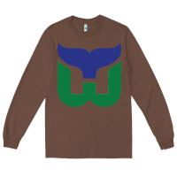 Chestnut vintage hartford hockey   retro whalers Long Sleeve Tee - tuanDangUi