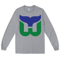 Heather Grey vintage hartford hockey   retro whalers Long Sleeve Tee - tuanDangUi