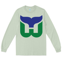 Matcha vintage hartford hockey   retro whalers Long Sleeve Tee - tuanDangUi