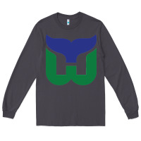 Smoke vintage hartford hockey   retro whalers Long Sleeve Tee - tuanDangUi