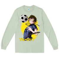 Matcha blue lock meguru bachira 1 Long Sleeve Tee - tuanDangUi