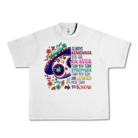 Lunar Rock You are braver than you think sugar skull Urban Heavy Tee - NancyCooperArtShop