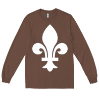 Chestnut vintage quebec hockey   retro nordiques fleur de lis Long Sleeve Tee - tuanDangUi