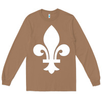 Toasted Coconut vintage quebec hockey   retro nordiques fleur de lis Long Sleeve Tee - tuanDangUi