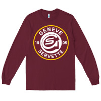 Burgundy geneve servette hc swiss ice hockey sports fans gshc geneva switzerlan Long Sleeve Tee - tuanDangUi