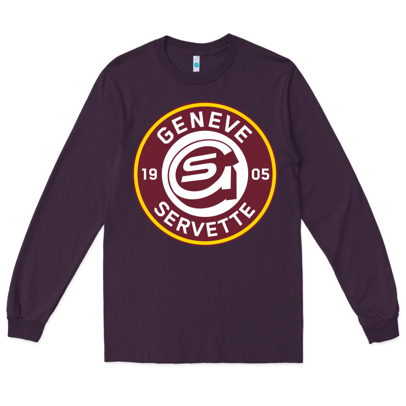 Geneve Servette Hc Swiss Ice Hockey Sports Fans Gshc Geneva Switzerlan Long Sleeve Tee by tuanDangUi | Teevron