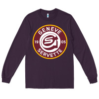 Plum geneve servette hc swiss ice hockey sports fans gshc geneva switzerlan Long Sleeve Tee - tuanDangUi