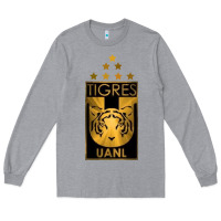 Heather Grey tigres Long Sleeve Tee - tuanDangUi