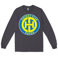 Smoke hc davos swiss ice hockey sports fans Long Sleeve Tee - tuanDangUi