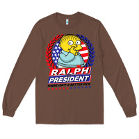 Chestnut ralph for president Long Sleeve Tee - tuanDangUi