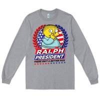 Heather Grey ralph for president Long Sleeve Tee - tuanDangUi