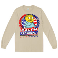 Mushroom ralph for president Long Sleeve Tee - tuanDangUi