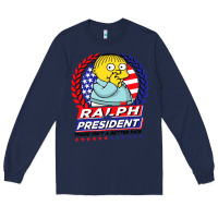 Navy ralph for president Long Sleeve Tee - tuanDangUi