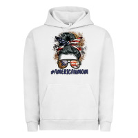 Pigment Lunar Rock americanmom messy bun Urban Hoodie - BarkalooDesign