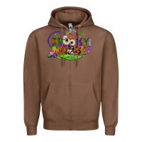 Chestnut one spooky nurse Zipper Hoodie - BundleAndBundleShop