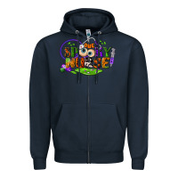Navy one spooky nurse Zipper Hoodie - BundleAndBundleShop