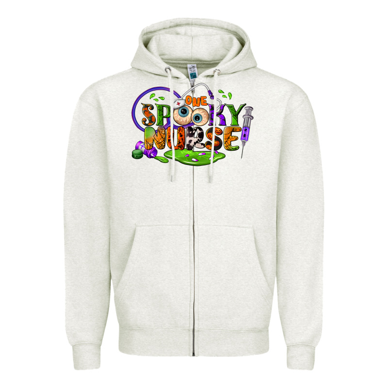 One Spooky Nurse Zipper Hoodie by BundleAndBundleShop | Teevron
