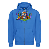 True Royal one spooky nurse Zipper Hoodie - BundleAndBundleShop