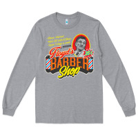 Heather Grey floyd's barbershop Long Sleeve Tee - tuanDangUi