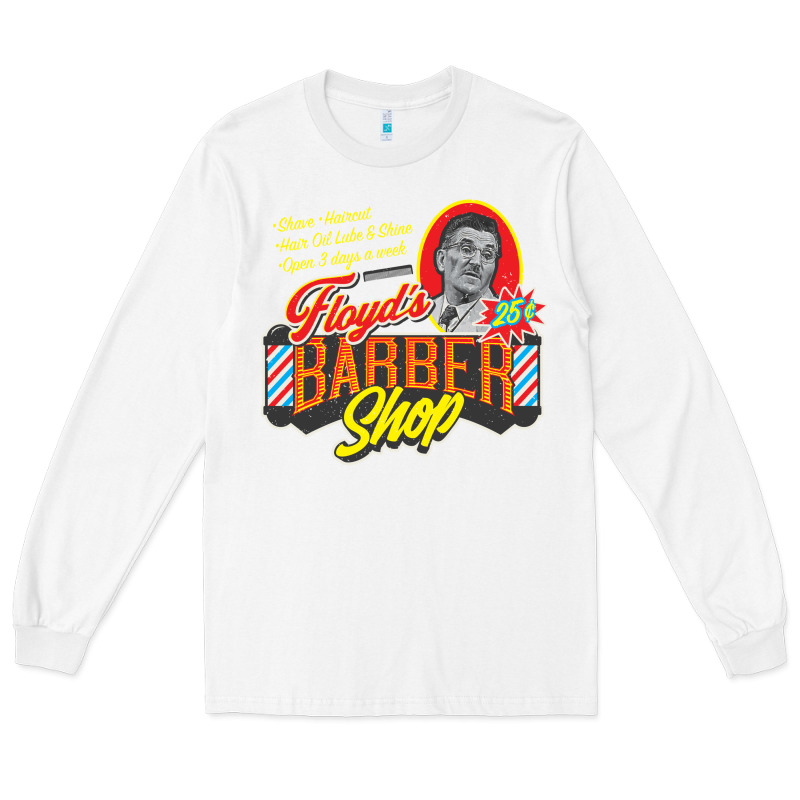 Floyd's Barbershop Long Sleeve Tee by tuanDangUi | Teevron