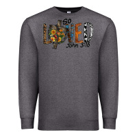 Charcoal Heather so loved jhon 3.16 Premium Sweatshirt - SublimationCraftShop