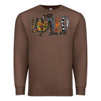 Chestnut so loved jhon 3.16 Premium Sweatshirt - SublimationCraftShop