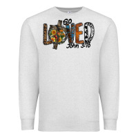 Oatmeal Heather so loved jhon 3.16 Premium Sweatshirt - SublimationCraftShop