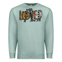 Seafoam so loved jhon 3.16 Premium Sweatshirt - SublimationCraftShop