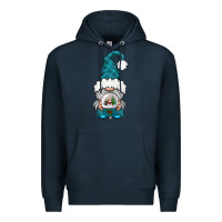 Winter Gnome With Snow Globe Premium Hoodie | Teevron