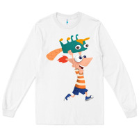 White phineas and perry Long Sleeve Tee - tuanDangUi