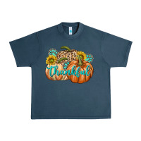 Midnight Navy Thankful Urban Heavy Tee - texasbilliewilder