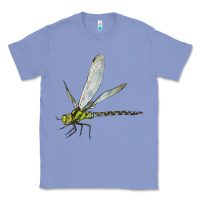 Colony Blue Blue And Yellow Dragonfly Classic Tee - LillyAllenDesigns