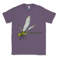 Lavender Blue And Yellow Dragonfly Classic Tee - LillyAllenDesigns