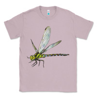 Lilac Blue And Yellow Dragonfly Classic Tee - LillyAllenDesigns