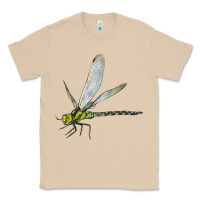 Mushroom Blue And Yellow Dragonfly Classic Tee - LillyAllenDesigns