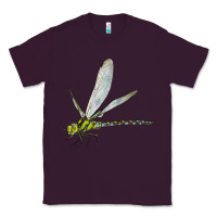 Plum Blue And Yellow Dragonfly Classic Tee - LillyAllenDesigns