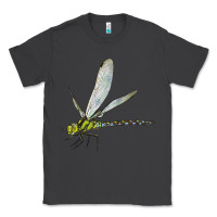 Smoke Blue And Yellow Dragonfly Classic Tee - LillyAllenDesigns