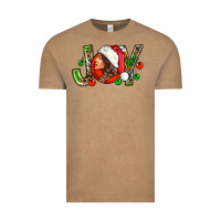 Vintage Coffee Joy with woman Vintage Tee - NancyCooperArtShop
