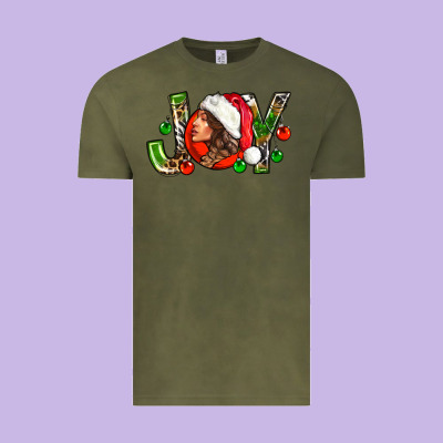 Joy With Woman Vintage Tee Designed By Nancycooperartshop