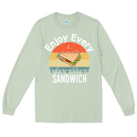 Matcha enjoy every sandwich   sandwich gift   sandwich lover   funny gift ide Long Sleeve Tee - tuanDangUi