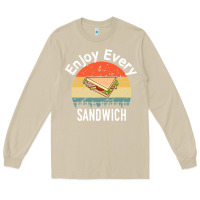 Mushroom enjoy every sandwich   sandwich gift   sandwich lover   funny gift ide Long Sleeve Tee - tuanDangUi