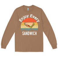 Toasted Coconut enjoy every sandwich   sandwich gift   sandwich lover   funny gift ide Long Sleeve Tee - tuanDangUi