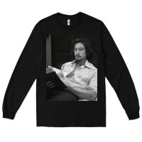 Black adam driver 40 Long Sleeve Tee - tuanDangUi