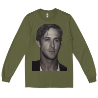 Army Green ryan gosling 15 Long Sleeve Tee - tuanDangUi