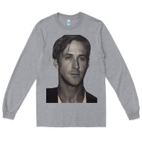 Heather Grey ryan gosling 15 Long Sleeve Tee - tuanDangUi