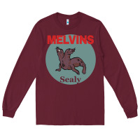 Burgundy melvins houdini sealy colour Long Sleeve Tee - tuanDangUi