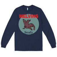 Navy melvins houdini sealy colour Long Sleeve Tee - tuanDangUi