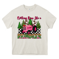 Nothing Runs Like A Reindeer Heavy Core Tee | Teevron
