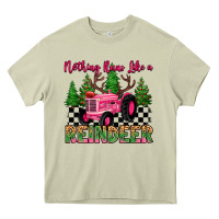 Mossy nothing runs like a reindeer Heavy Core Tee - MaliasSmallBusiness